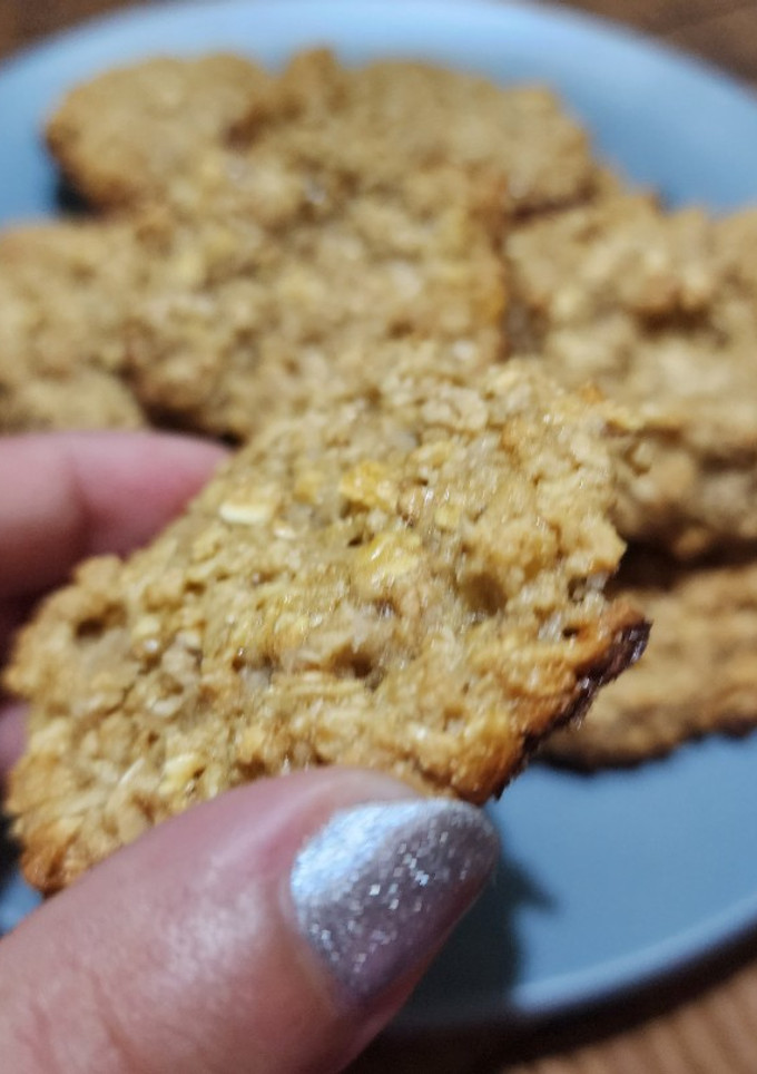 Una foto de Galletitas de miel y avena
