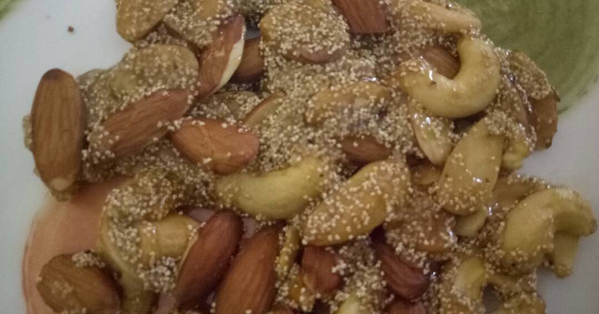 Dry fruit chikki Recipe by sona hirani Cookpad
