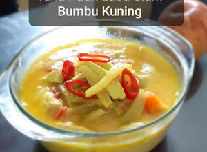Resep labu siam bumbu kuning dan tahu rumahan enak dan mudah - Cookpad