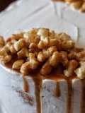 Salsa de caramelo salado para postres