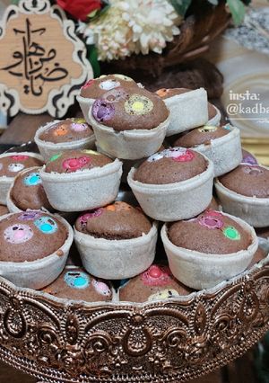 عکسی از دستور مینی کاپ کیک ولادت امام رضا جان😍