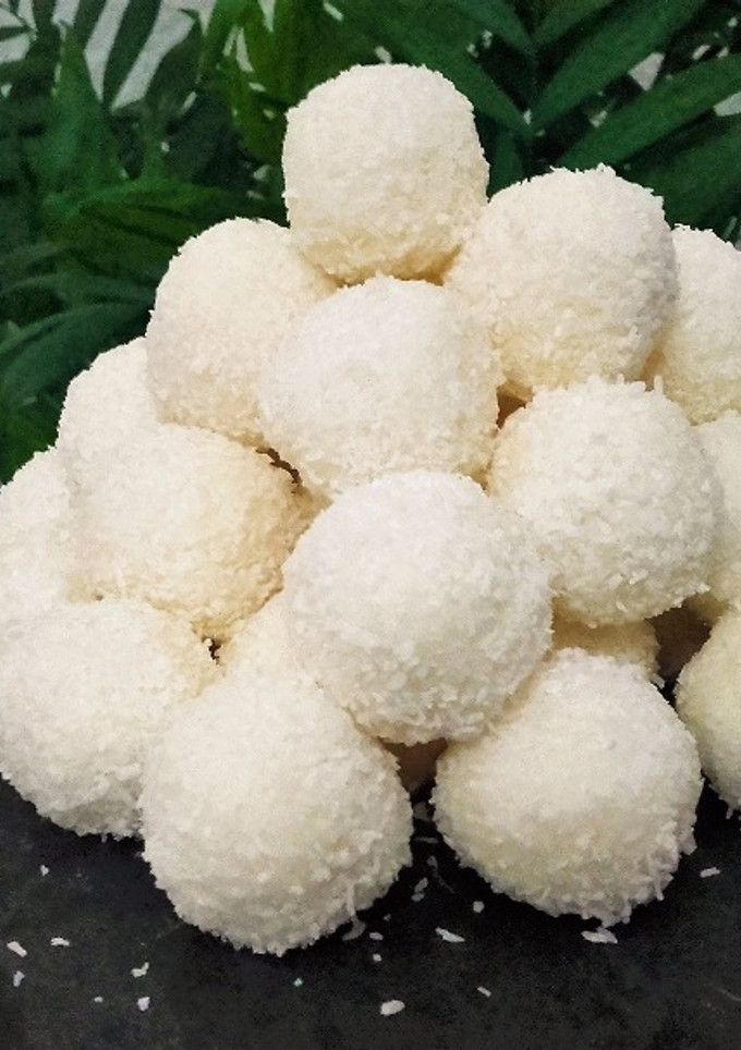 Una foto de Trufas de coco
