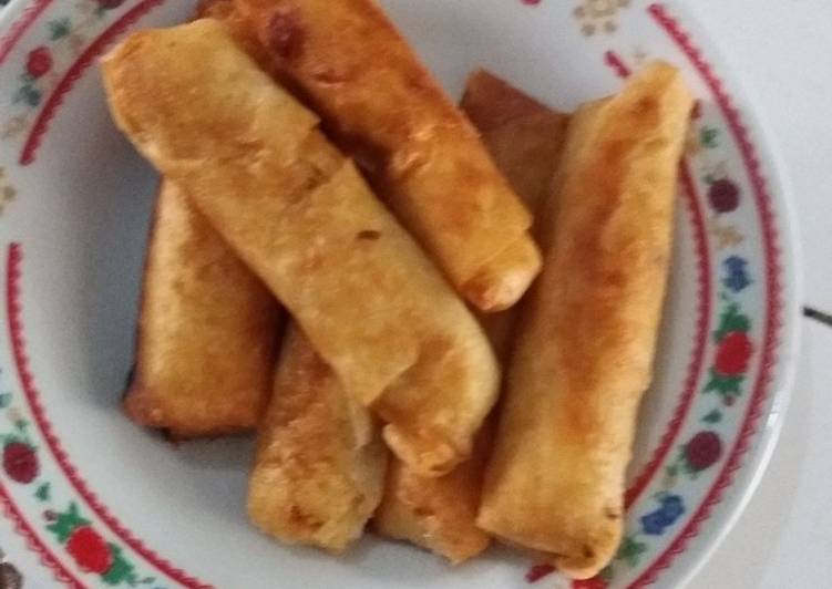 Resep Martabak tahu kulit lumpia, Bisa Manjain Lidah
