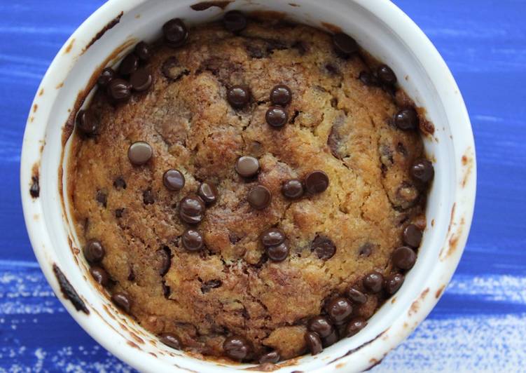 Chocolate chip cookie dough pots