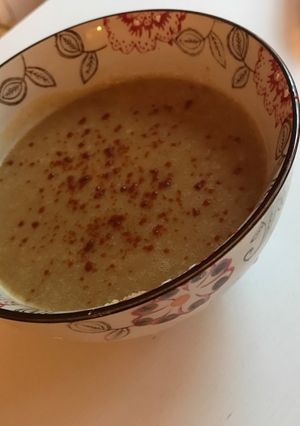 صورة لوصفة شوربة عدس 😍