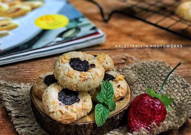 Cara termudah untuk Musim Semi Di RumahMilo cheese choco thumbprint