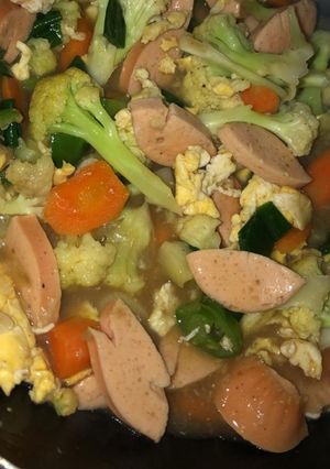 Foto resep Capcay sosis kenzler