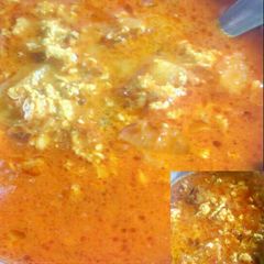 A picture of Cream ki sabji.