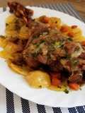 Paletilla de cordero con salsa cítrica/especial Navidad