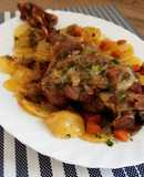 Paletilla de cordero con salsa cítrica/especial Navidad