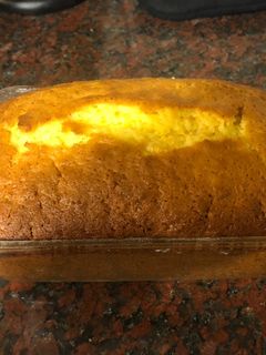 Una foto de Budín de naranja y zanahoria vegano