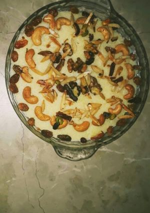 A picture of Ando ka halwa.