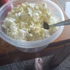 A picture of Homestyle potato salad.