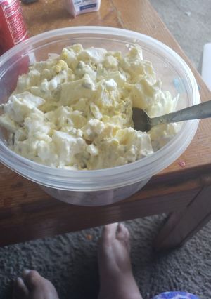 A picture of Homestyle potato salad.