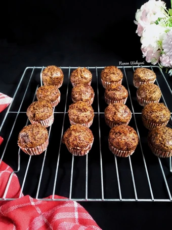 Cara Simple Membikin Resep  Eggless Muffin Banana (Bolu pisang kukus tanpa telur) No mixer yang Bikin Ngiler, Enak