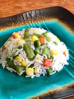 Una foto de Arroz basmati a la jardinera