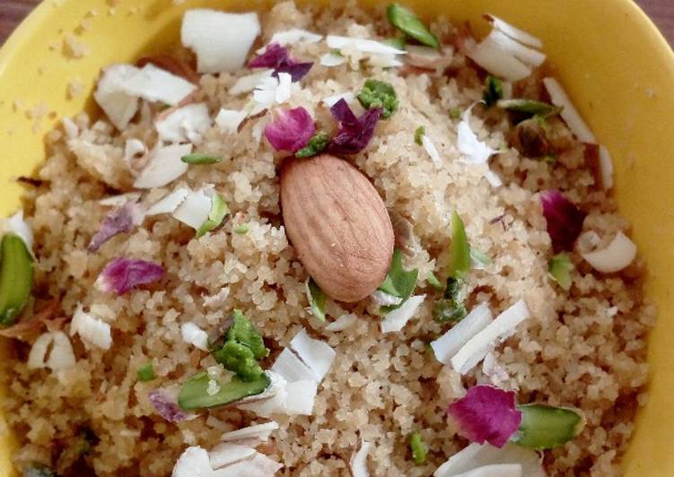 Simple Way to Make Homemade Bati churma