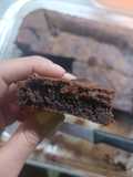 Brownie con cacao (sin barras o chips de chocolate)