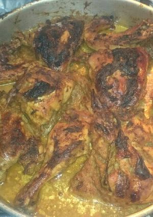 صورة لوصفة فراخ بالتبيله ع طريقتي