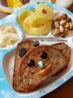 عکسی از دستور فرنچ تست ساده