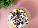 Jus Mangga dengan Whipped Cream