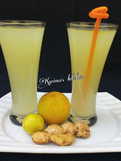A picture of Ginger lemonade.