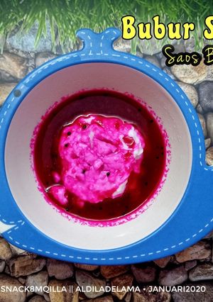 Foto resep MPASi Bubur Sumsum mix Buah Naga
