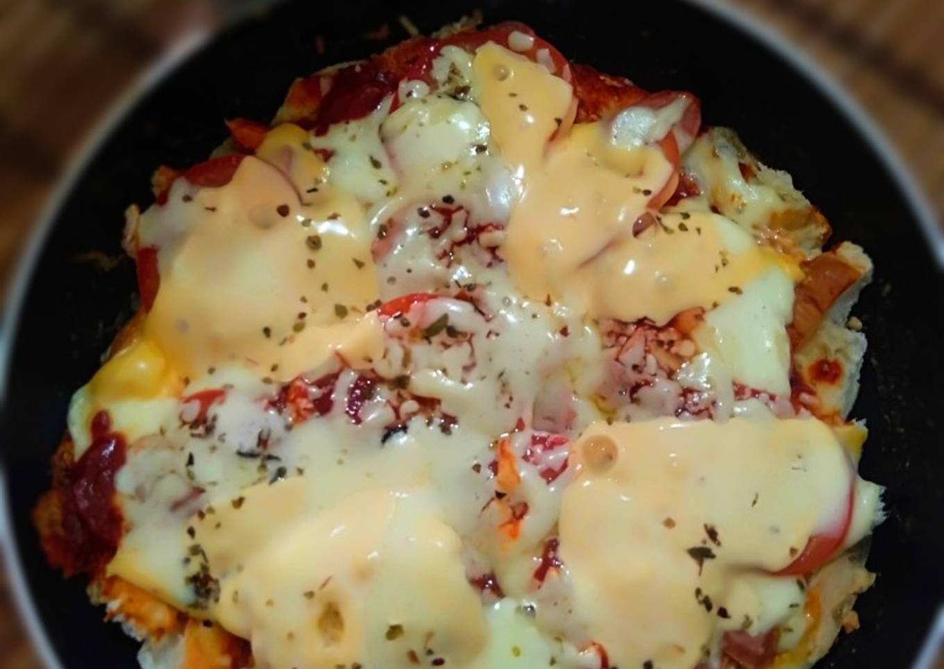 Al-Khasba Pizza 2 dengan Al-Khasba🍕 panggang