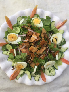 A picture of Egg plant salad.