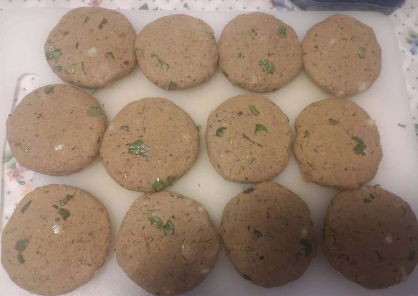 Frozen shami kababs