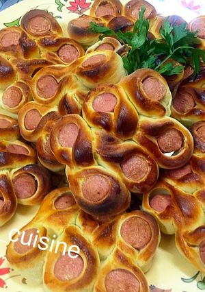 صورة لوصفة معجنات الهوت دوغ