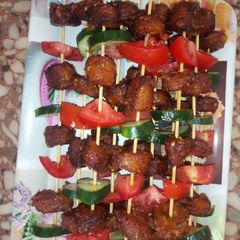 Plantain kebab A picture of Plantain kebab.
