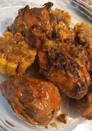 عکسی از دستور مرغ دودی🧑🍳