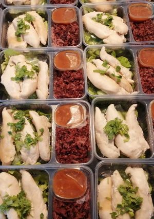 รูปของ สันในไก่นุ่ม ซอสเต้าเจี้ยว แซ่บๆ