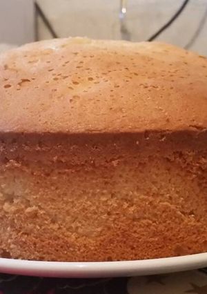 Una foto de 1,2,3,4 torta fácil