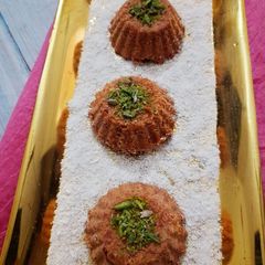 Carrot halwa bites A picture of Carrot halwa bites.