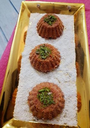 A picture of Carrot halwa bites.