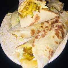 Chicken shawarma A picture of Chicken shawarma.