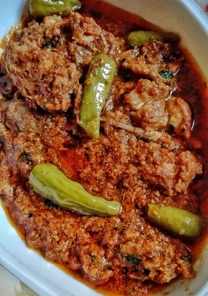 A picture of Chicken Achari...💕.