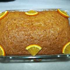 كيكة البرتقال من غير بيض 🍊-レシピのメイン写真