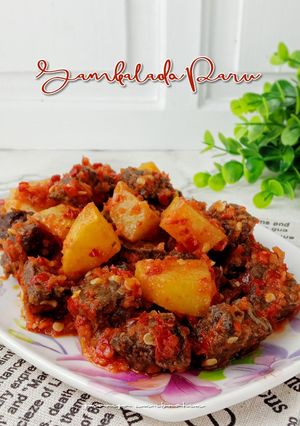 Foto resep Sambalado Paru Kentang
