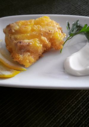 Una foto de Bacalao rebozado en masa orly😋