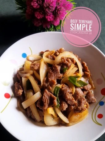 Cara Mudah Menyiapkan Resep Beef teriyaki simple Anti Ribet, Enak Banget
