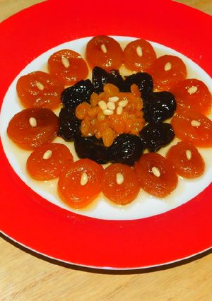 Une photo de Tajine aux fruits secs
