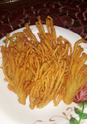 Foto resep Jamur enoki crispy
