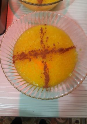 عکسی از دستور شله زرد