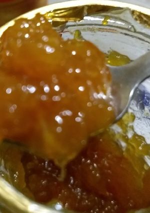 Una foto de Dulce o mermelada de naranjas