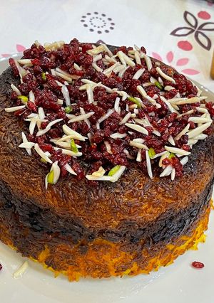 عکسی از دستور ته چین گوشت🍗