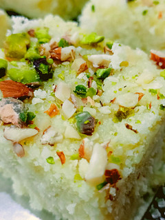 A picture of Paneer Milk Powder Kalakand.