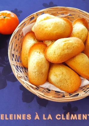 Une photo de Madeleines à la clementine